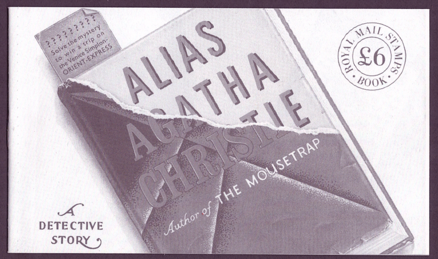 (image for) Danish promotional booklet for DX12 / DB5(12) 1991 Agatha Christie Prestige Booklet